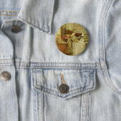 Het Heiligdom van John William Waterhouse Ronde Button 5,7 Cm (In situ)