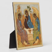 Het Heilige Drievuldigheidspictogram Fotoplaat (Zijkant)