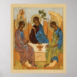 Het Heilige Drievuldigheidspictogram Poster