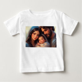Het Heilige Familie Baby T-shirt