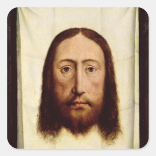 Het Heilige Gebied, c.1450-60 Vierkante Sticker