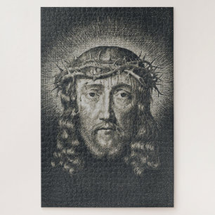 Het Heilige Gelaat gekroond met doornen Legpuzzel