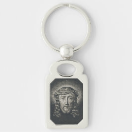 Het Heilige Gelaat gekroond met doornen Sleutelhanger