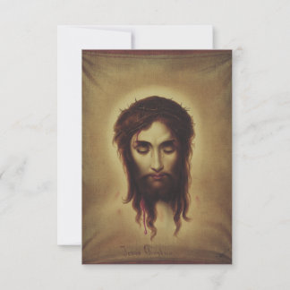 Het Heilige Gelaat Van Jezus Heilige Kaart | Pater