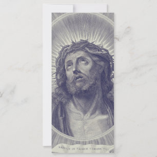 Het Heilige Gelaat Van Jezus Met Doornenkroon Kuns