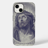 Het Heilige Gelaat Van Jezus Met Doornenkroon Kuns Case-Mate iPhone Case (Achterkant)