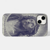 Het Heilige Gelaat Van Jezus Met Doornenkroon Kuns Case-Mate iPhone Case (Achterkant (horizontaal))