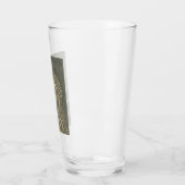 Het Heilige Gelaat Van Jezus Monochrome Kunst Glas (Links)