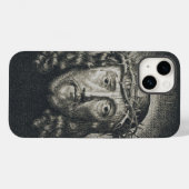 Het Heilige Gezicht gekroond met doornen Case-Mate iPhone Case (Achterkant (horizontaal))