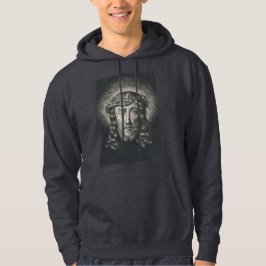 Het Heilige Gezicht gekroond met doornen Hoodie