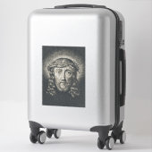 Het Heilige Gezicht gekroond met doornen Sticker (Koffer)