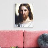 Het Heilige Gezicht van Jezus Afbeelding. Canvas Afdruk (Insitu (Woonkamer))