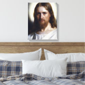 Het Heilige Gezicht van Jezus Afbeelding. Canvas Afdruk (Insitu (Slaapkamer))