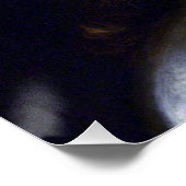 Het Heilige Gezicht van Jezus Afbeelding. Perfect Poster (Hoek)