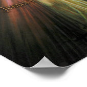 Het Heilige Gezicht van Jezus Divine Mercy Afbeeld Poster (Hoek)