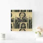 Het heilige gezicht van Jezus Vierkante Klok (Huis)