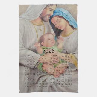 Het Heilige Gezin: Goddelijke Liefde 2026 Agenda Theedoek