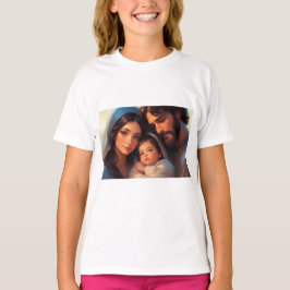 Het Heilige Gezin Meisjes T-shirt