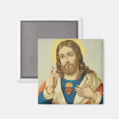 Het heilige hart magneet (Voorkant / Achterkant)