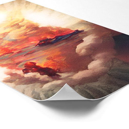 Het heilige hart poster (Hoek)