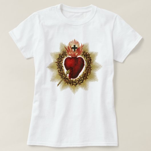 Het heilige hart t-shirt (Design voorkant)