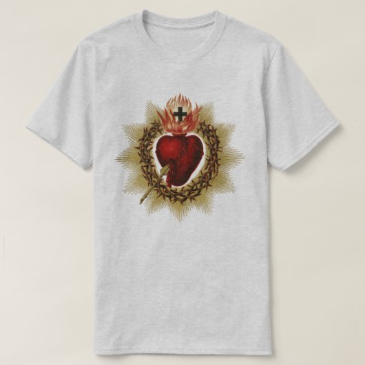 Het heilige hart t-shirt (Design voorkant)