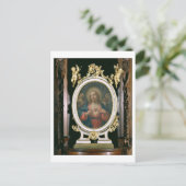 Het heilige hart van Christus, van de boarding Sch Briefkaart (Staand voorkant)