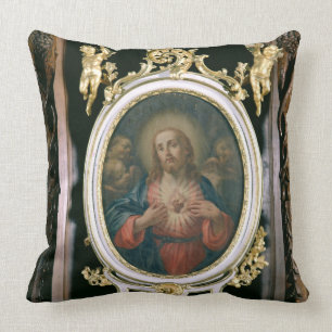 Het heilige hart van Christus, van de boarding Sch Kussen
