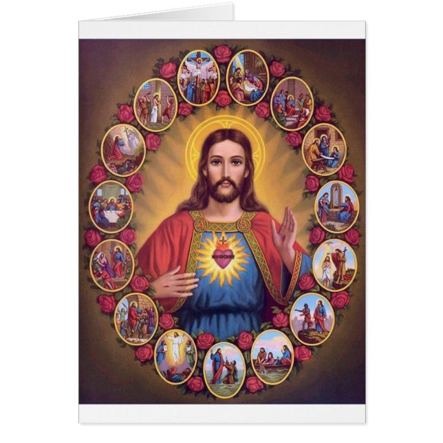 Het heilige hart van Jezus (Voorkant)