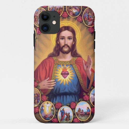 Het heilige hart van Jezus Case-Mate iPhone Case (Achterkant)