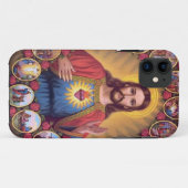 Het heilige hart van Jezus Case-Mate iPhone Case (Achterkant (horizontaal))
