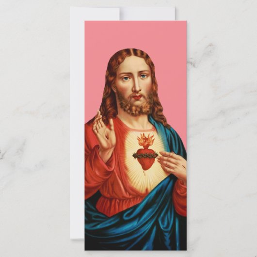 Het Heilige Hart Van Jezus Fijn Kunst Portret (Voorkant)