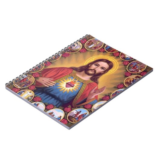 Het heilige hart van Jezus Notitieboek (Linkerzijde)