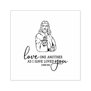 Het heilige Hart van Jezus Schrift van de Anderen Rubberstempel