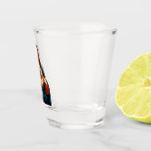 Het heilige hart van Jezus Shot Glas (Rechts)