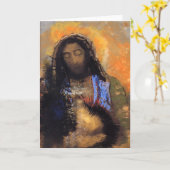 Het Heilige Hart van Redon- van Odilon Kaart (Gele Bloem)