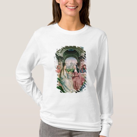 Het Heilige Kinship, of het Altarstuk van St. T-shirt (Voorkant)