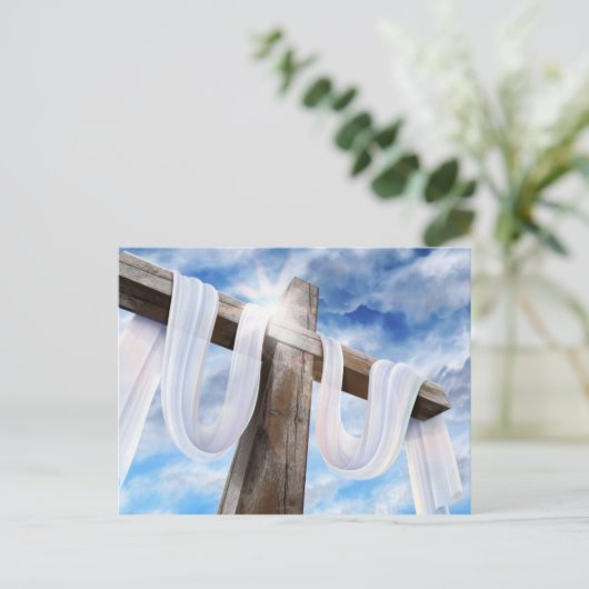 Het Heilige Kruis in het Wit Briefkaart (Staand voorkant)