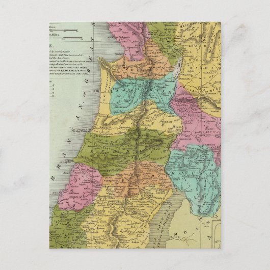 het Heilige Land Palestina Briefkaart (Voorkant)