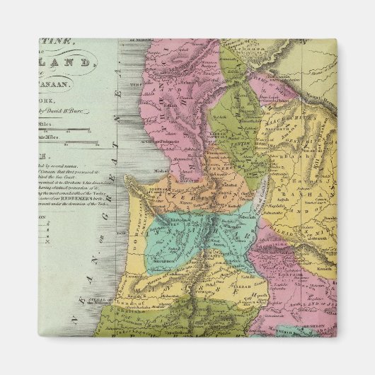 het Heilige Land Palestina Magneet (Voorkant)