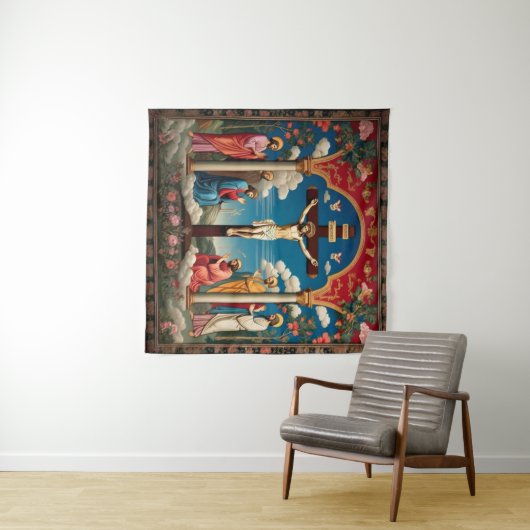 Het heilige offer wandkleed (In Situ (horizontaal))