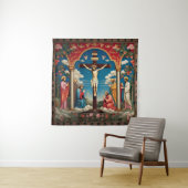 Het heilige offer wandkleed (In situ)