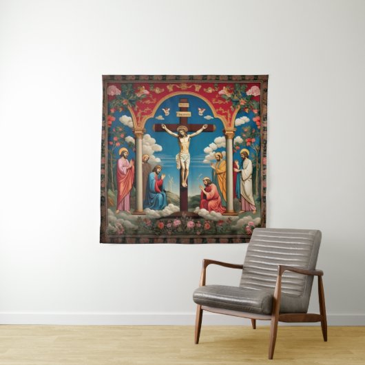 Het heilige offer wandkleed (In situ)