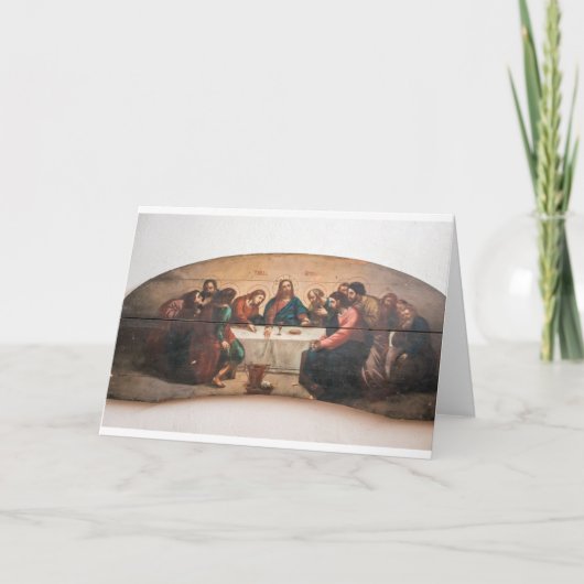 Het heilige orthodoxe pictogram Jesus Easter van Feestdagen Kaart (Voorkant)