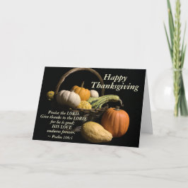 Het Heilige Schrift van de Thanksgiving geeft Kaart