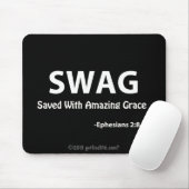 Het Heilige Schrift van SWAG gotGod316.com Muismat (Met muis)
