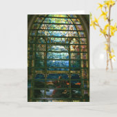 Het Heilige Stad Glas-in-lood van Tiffany Kaart (Gele Bloem)