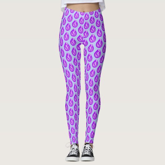 Het Heilige Violette Vuur - Ik Ben Leggings (Voorkant)