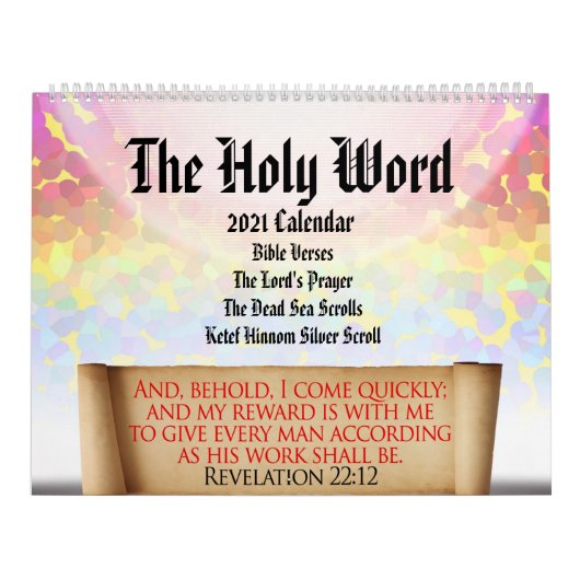 Het Heilige Woord: Christelijke Schrift gepersonal Kalender (Hoes)