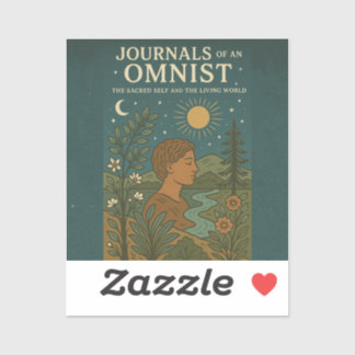 Het Heilige Zelf en de Levende Wereld Sticker